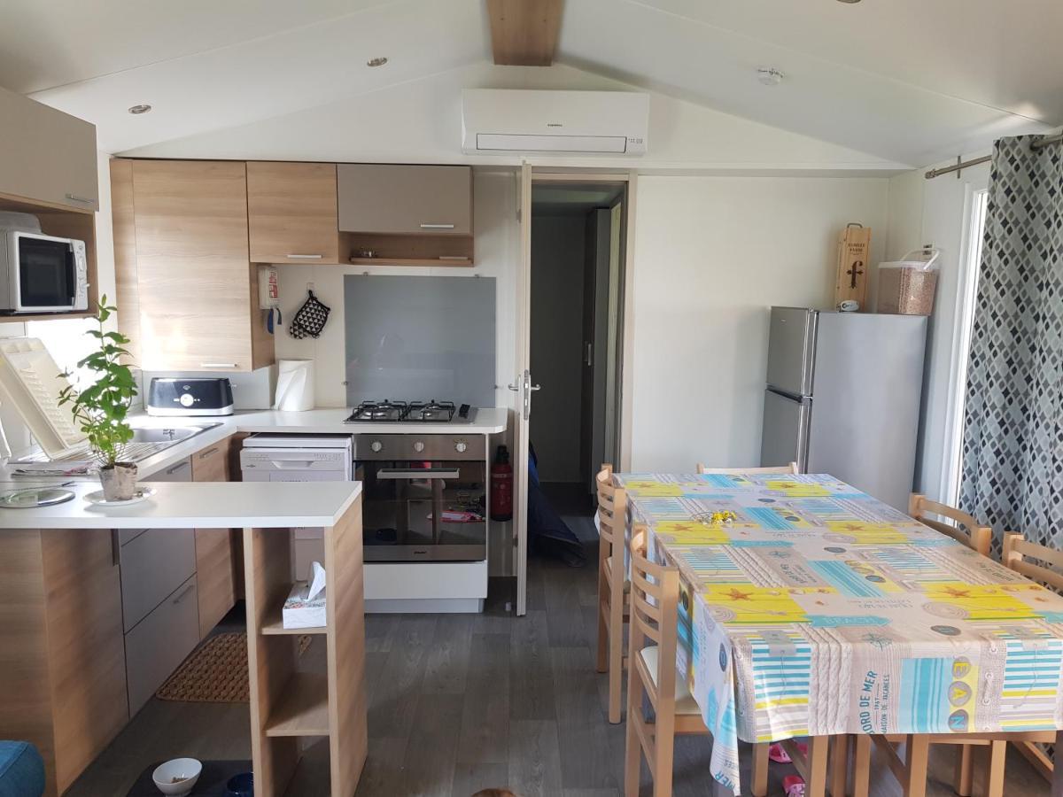 Mobil Home 8 Personnes Les Sables Du Midi Sérignan Buitenkant foto